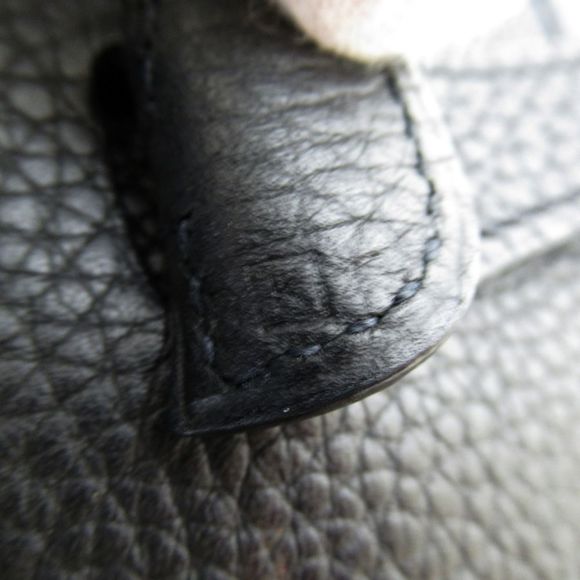 Hermes PM Shoulder Bag Leather Taurillon Clemence Black - Picture 6 of 7